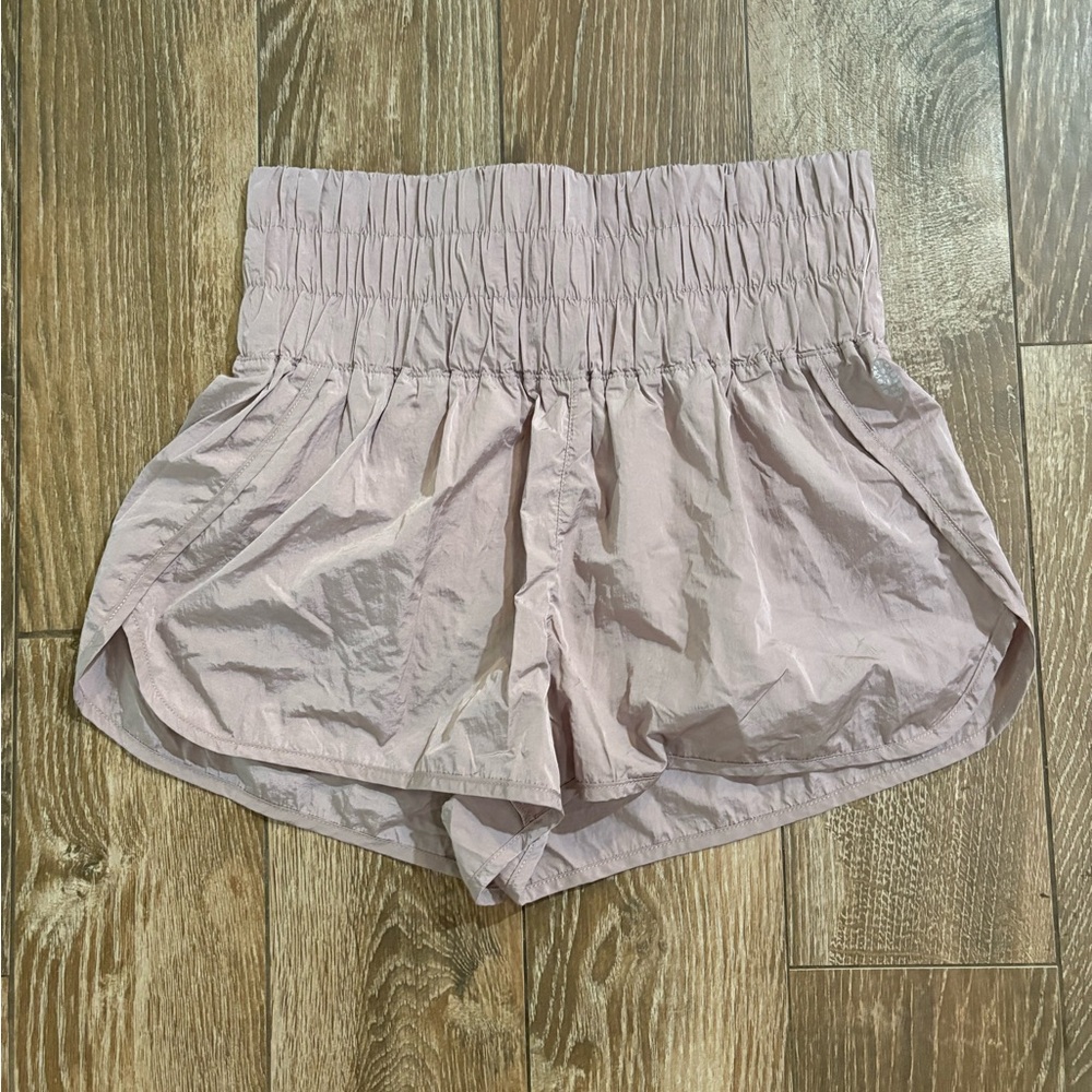 FP Movement Purple Athletic Shorts High-Rise Lightweight